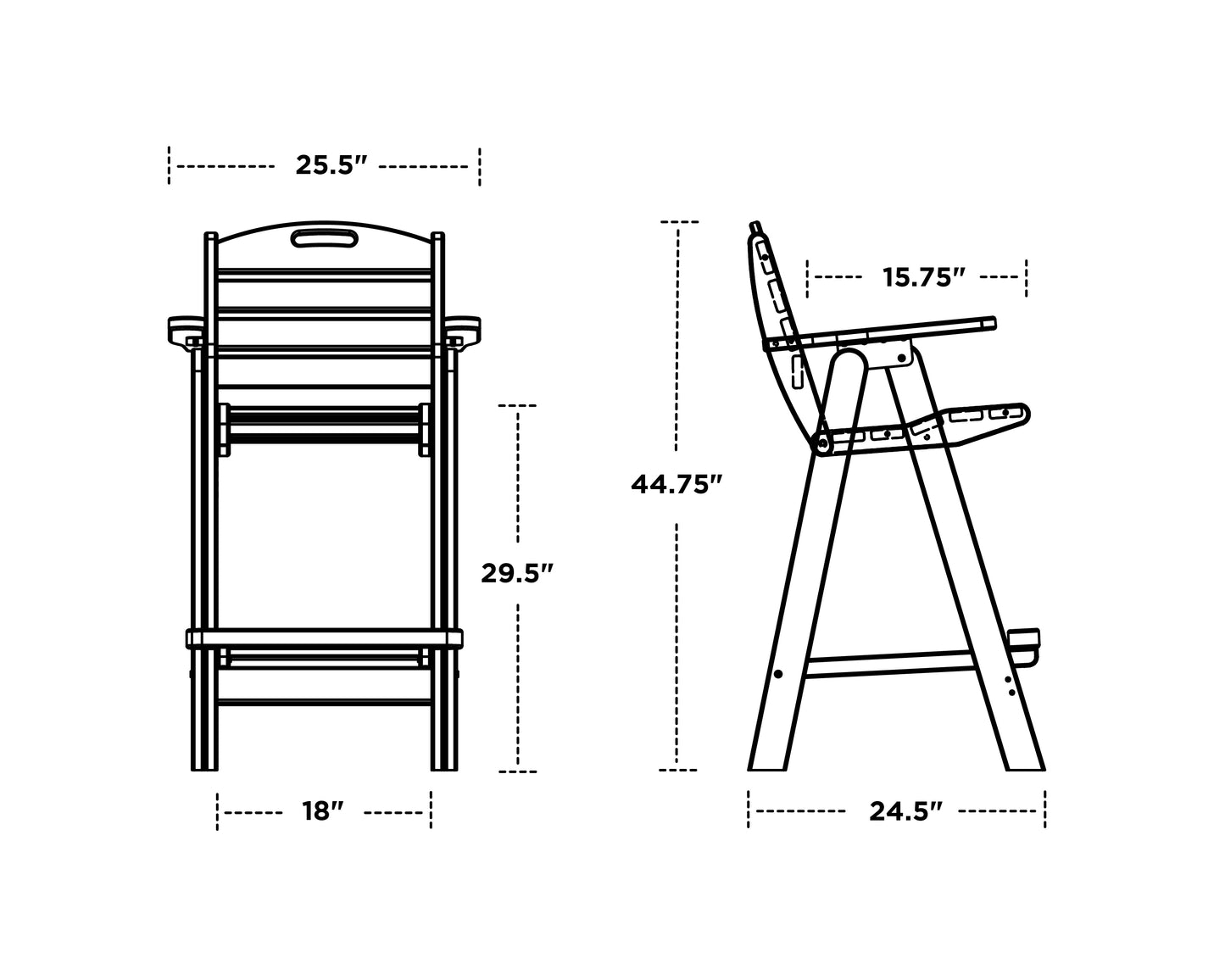 Nautical Bar Chair