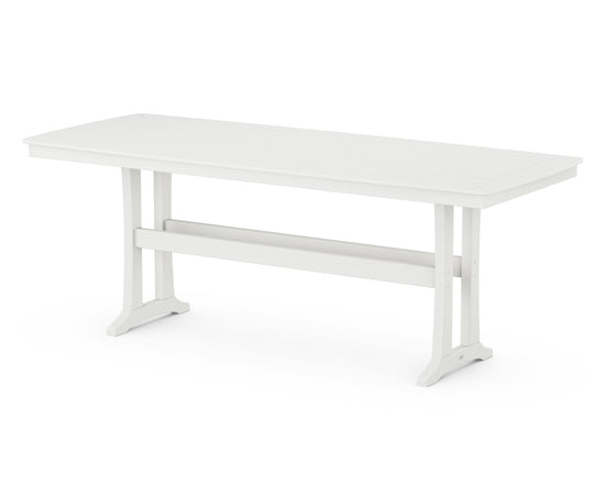 Load image into Gallery viewer, Nautical Trestle 39&amp;quot; x 97&amp;quot; Counter Table in Vintage Finish
