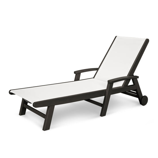 Coastal Chaise with Wheels