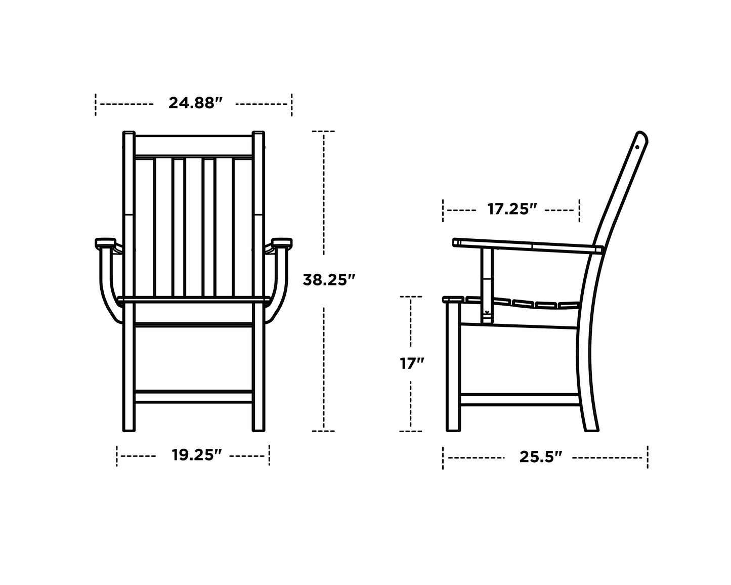 Vineyard Dining Arm Chair