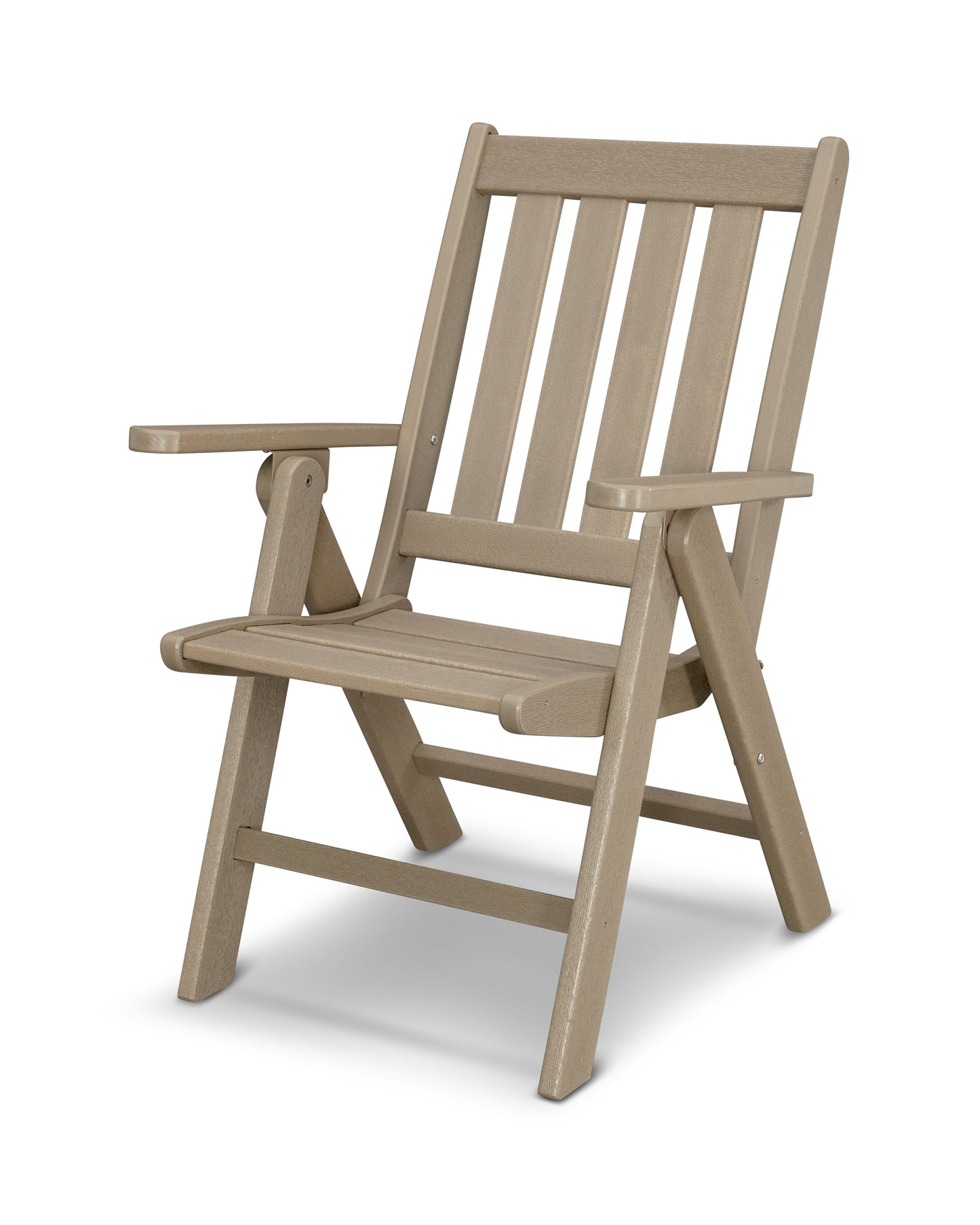 Vineyard Folding Dining Chair Vintage Finish