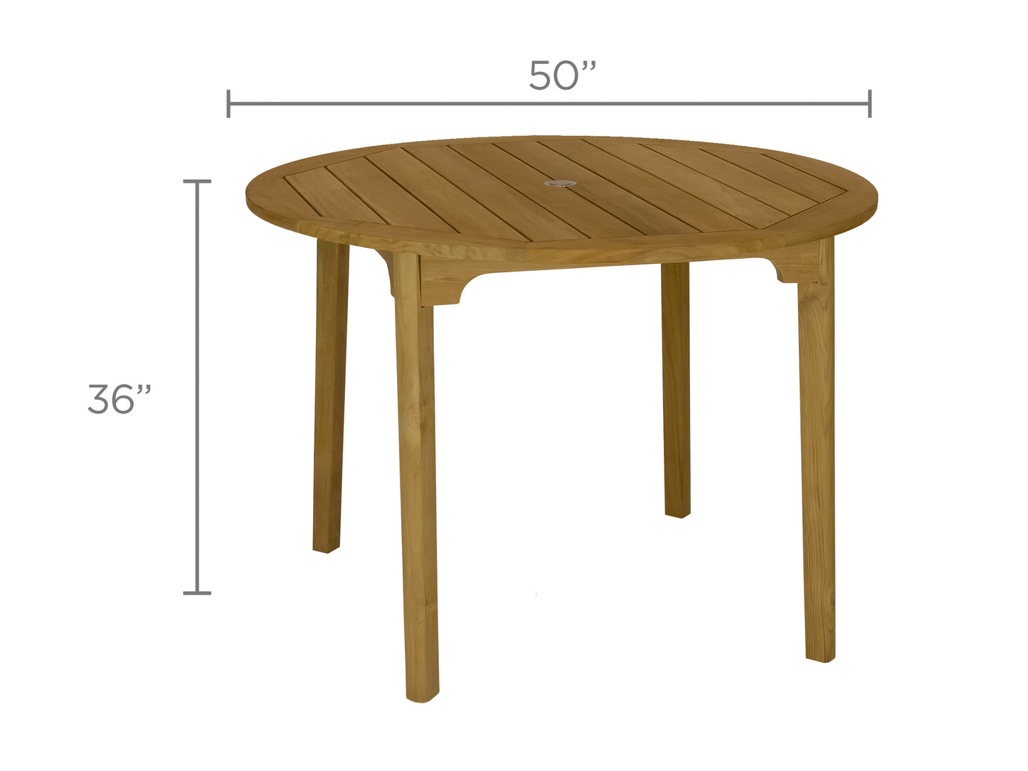 Admiral 50" Round Counter Table