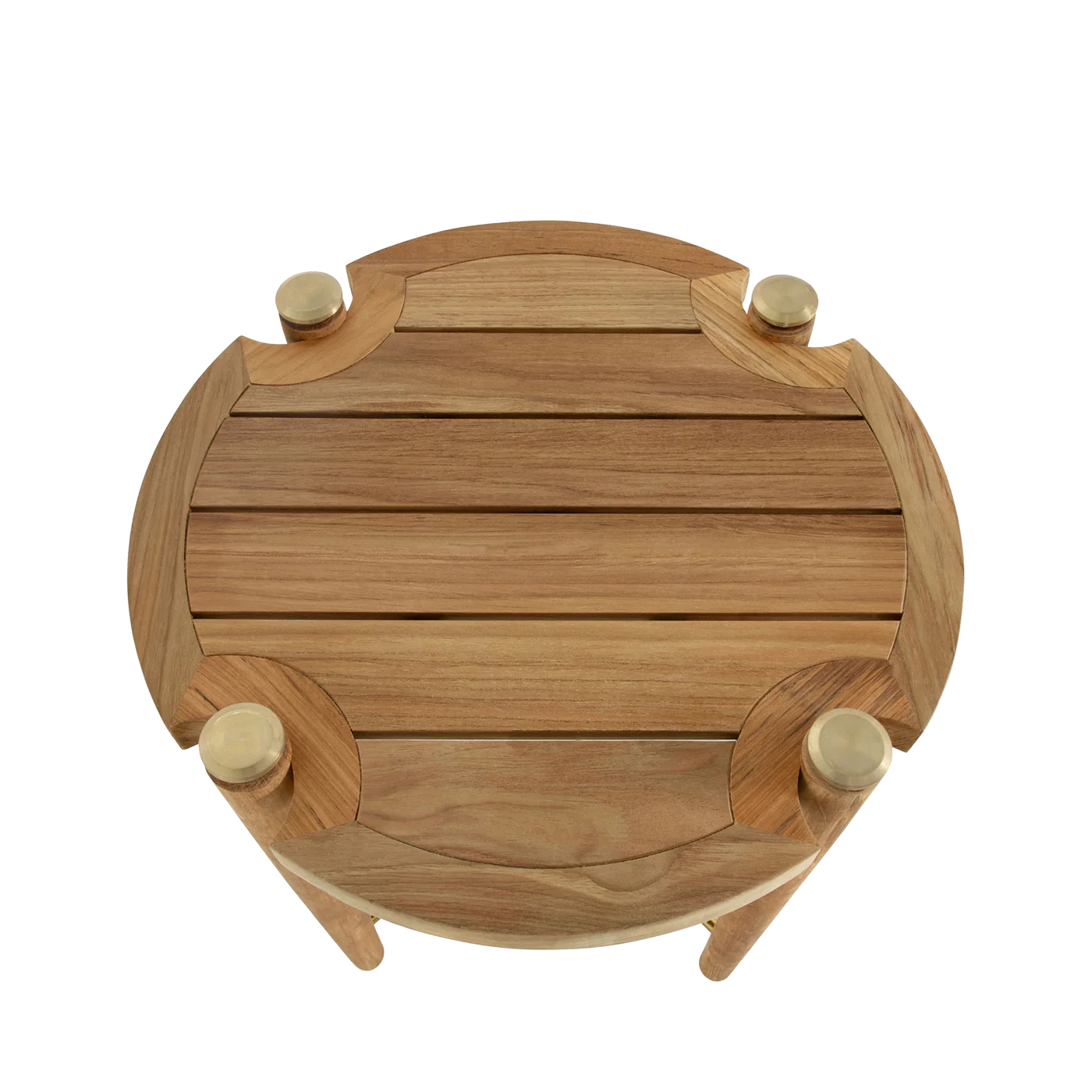 Pacifica Teak 22" Round End Table