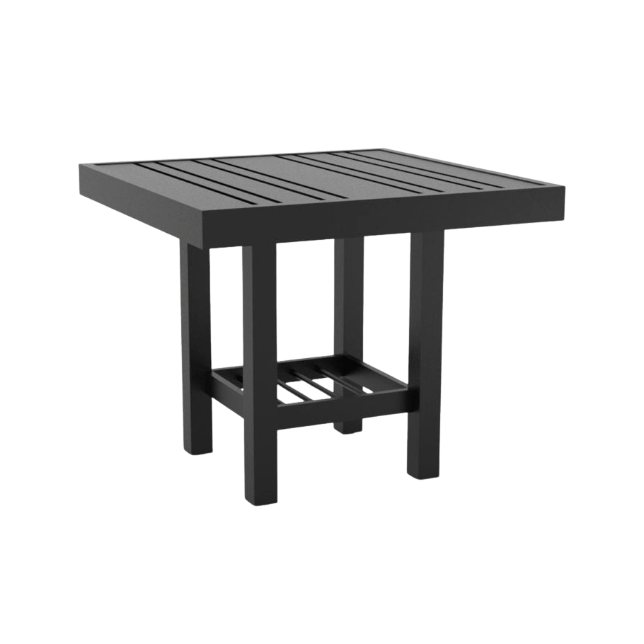 Tri-Slat 22" Square End Table