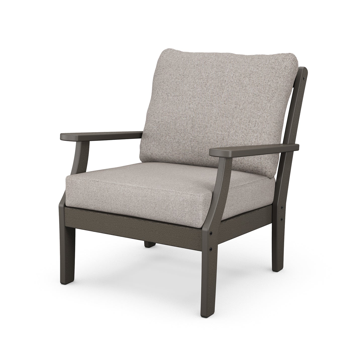 Braxton Deep Seating Chair Vintage Finish