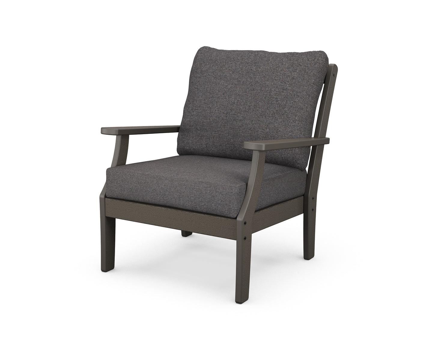 Braxton Deep Seating Chair Vintage Finish