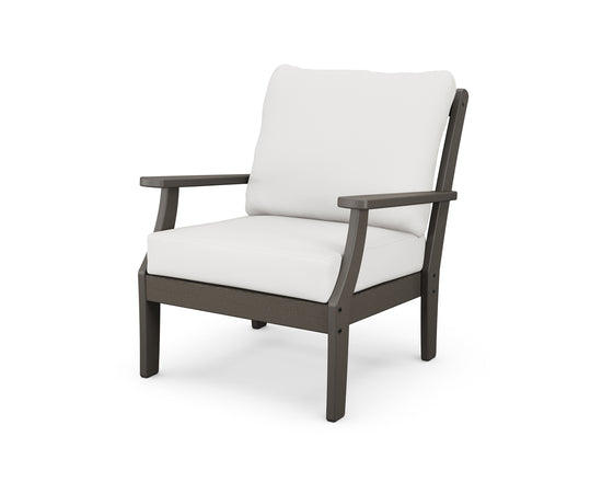 Braxton Deep Seating Chair Vintage Finish