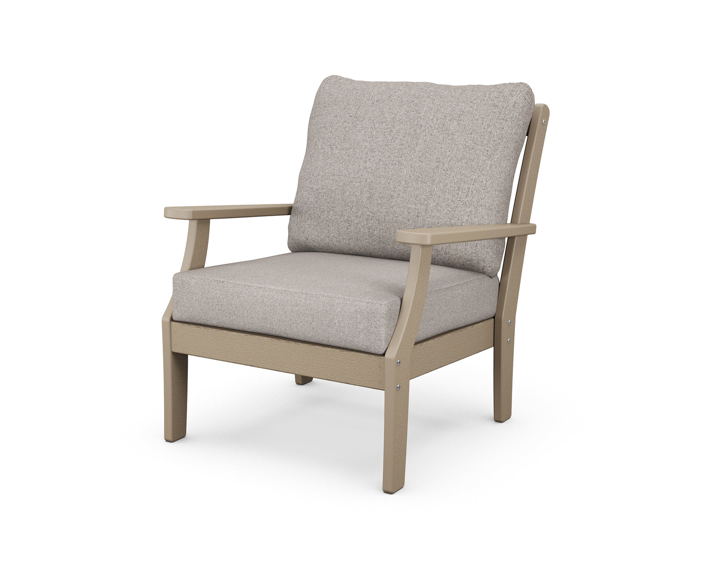 Braxton Deep Seating Chair Vintage Finish