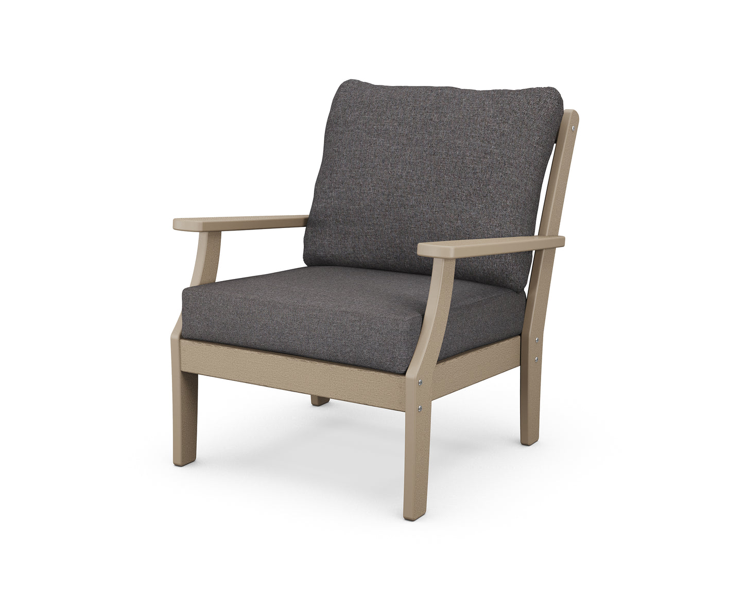 Braxton Deep Seating Chair Vintage Finish