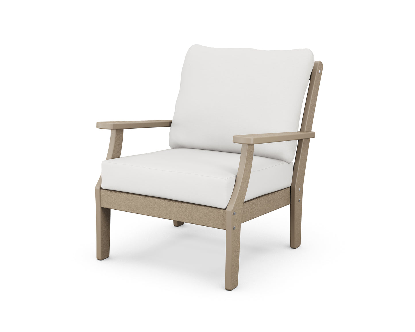 Braxton Deep Seating Chair Vintage Finish