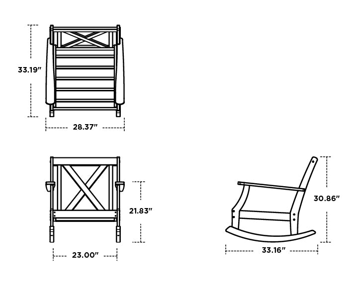 Braxton Deep Seating Rocker