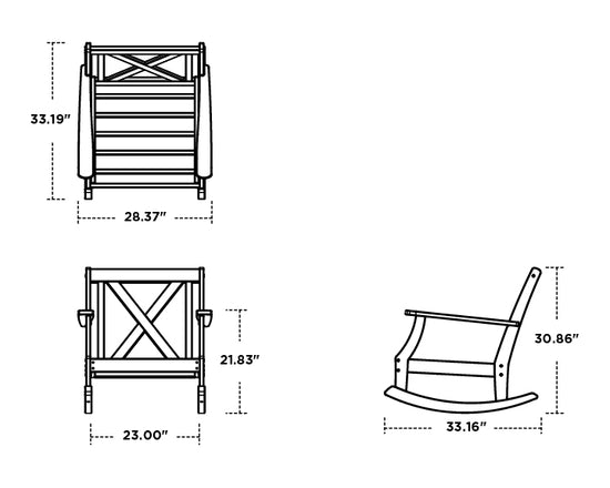 Braxton Deep Seating Rocker