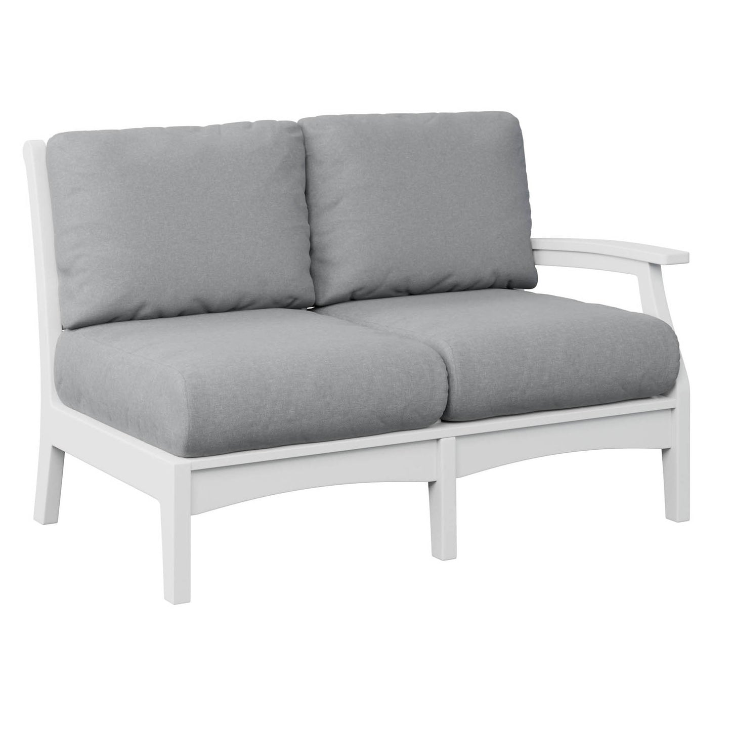 Classic Terrace Left Arm Sectional Loveseat