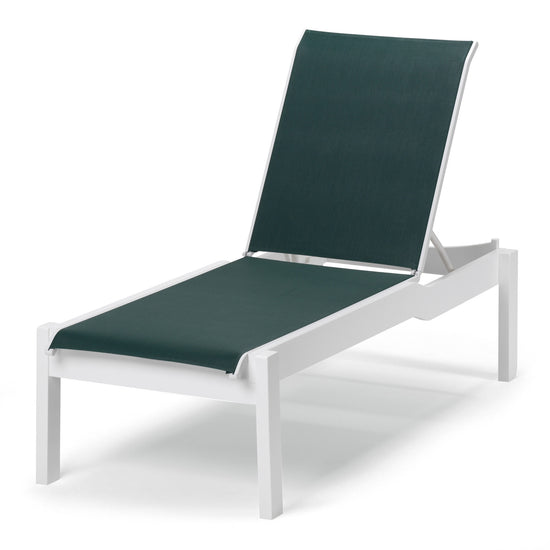 Leeward Sling Armless Chaise Lounge Long Frame