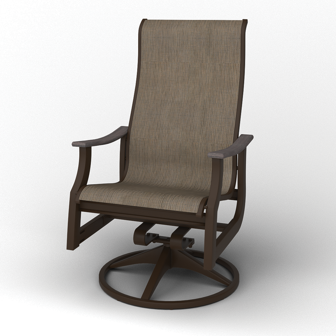 St. Catherine Sling Swivel Rocker | Porch and Patio Casual Living ...