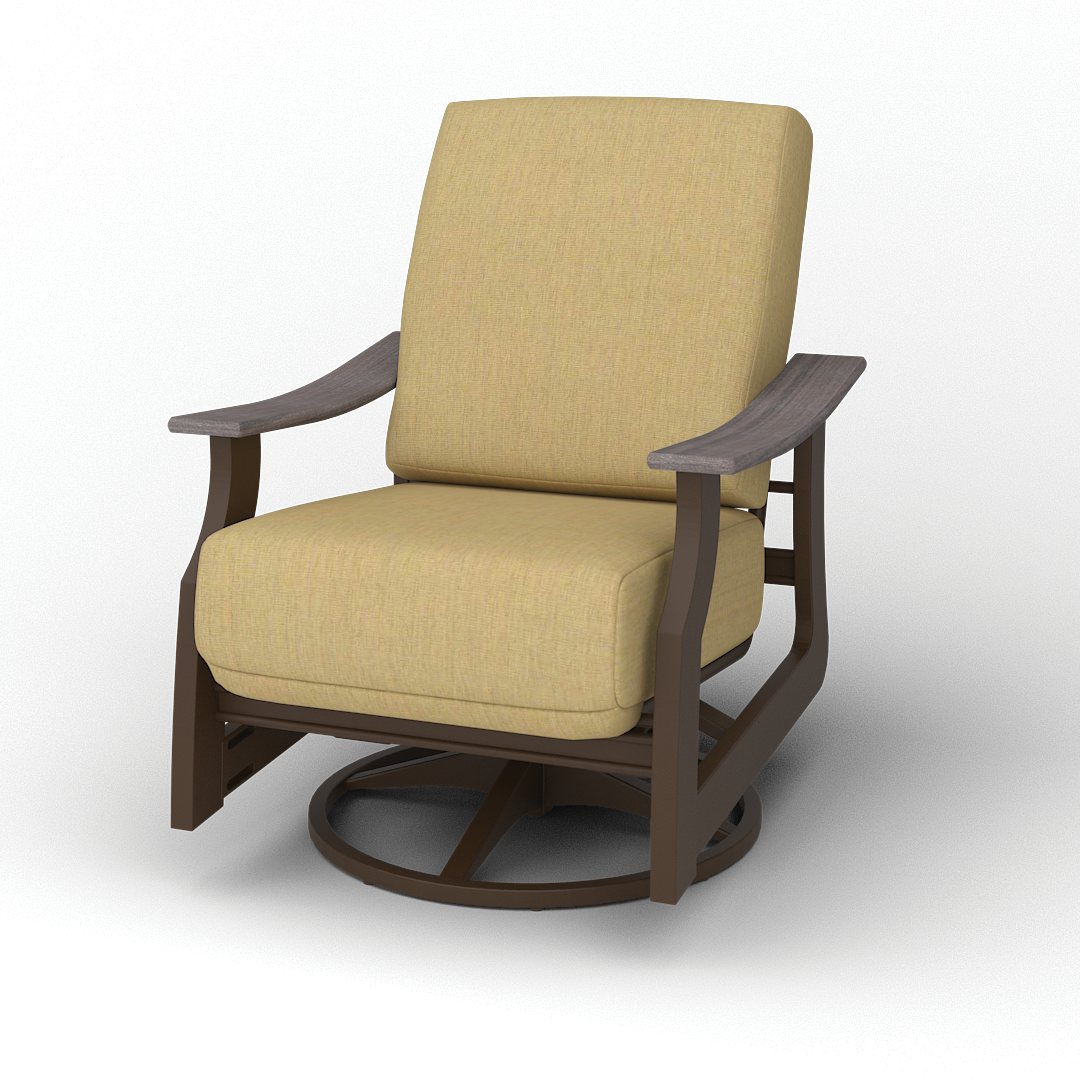 St. Catherine Cushion Swivel Rocker