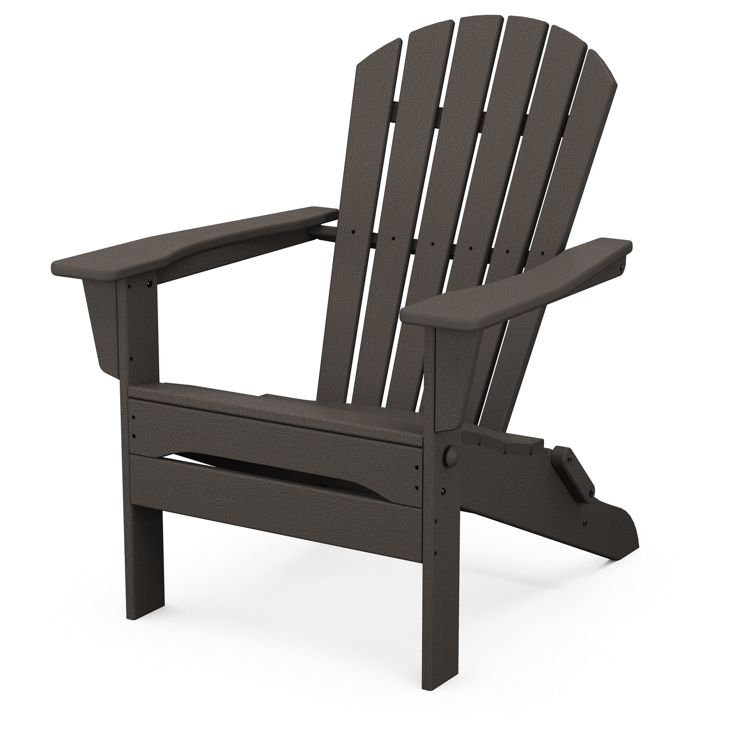 South Beach Folding Adirondack Chair Vintage Finish