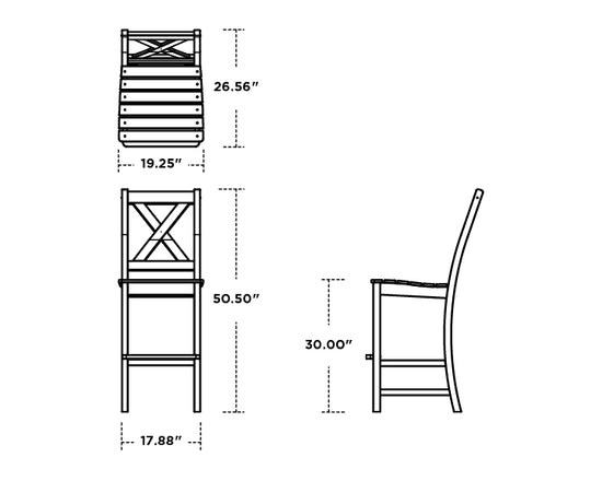 Braxton Bar Side Chair