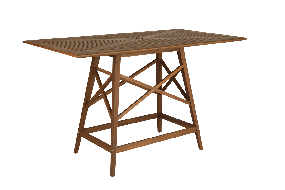 Opal 71" Rectangular Counter Dining Table