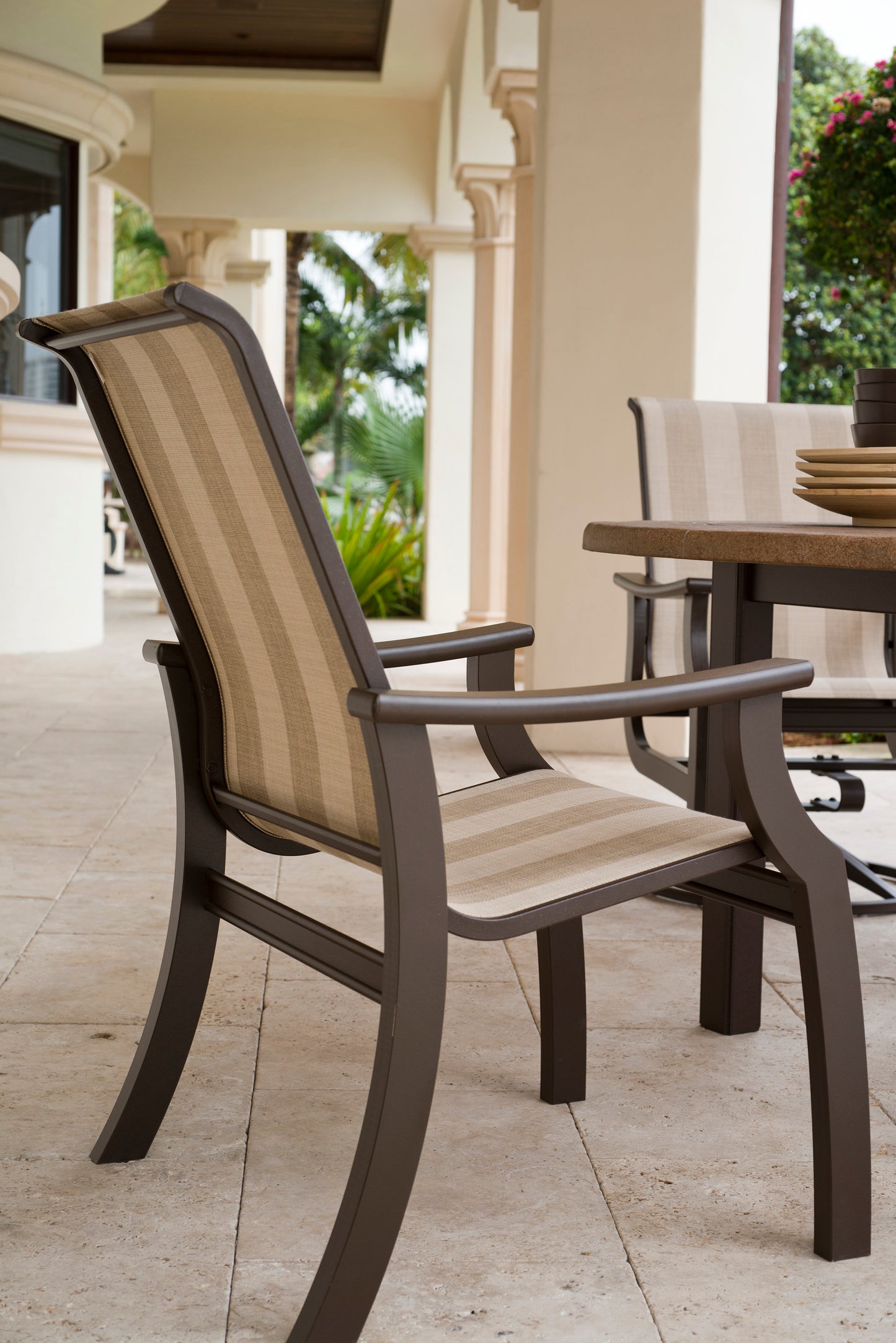 St. Catherine Sling Arm Chair