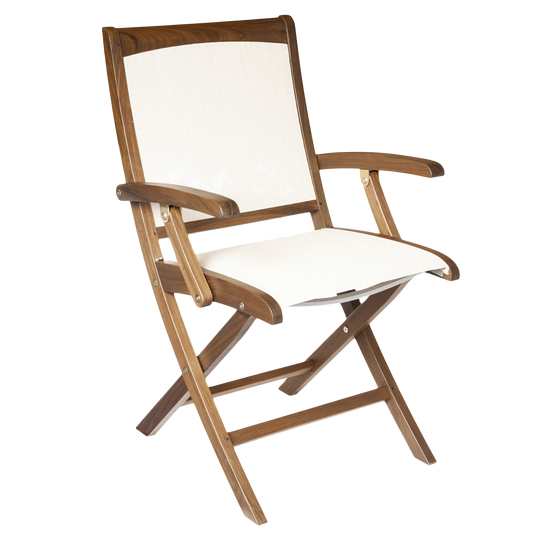 Topaz Folding Sling Arm Chair