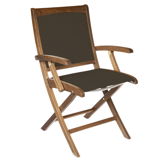 Topaz Folding Sling Arm Chair