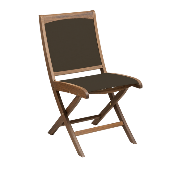 Topaz Folding Sling Side Chair